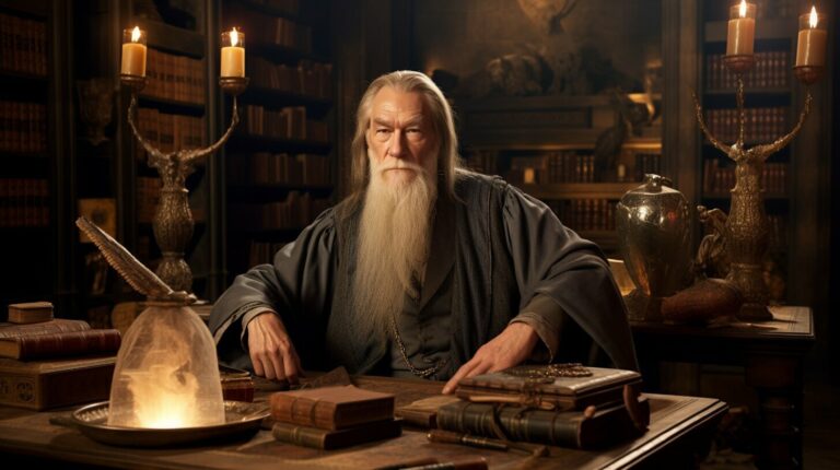 Hvem spiller Albus Dumbledore