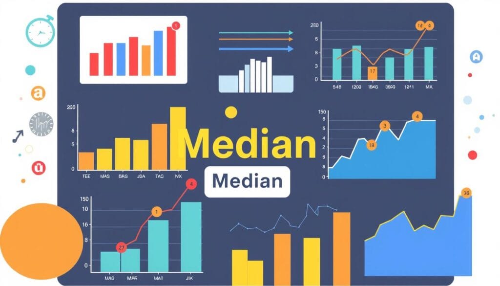 eksempler på median